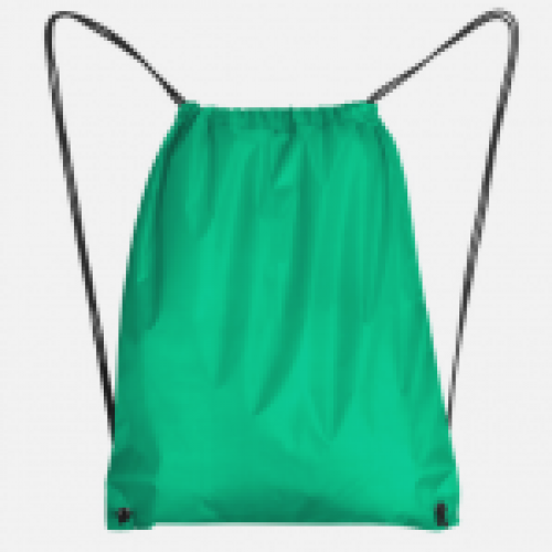 mochila saco Color Verde Kelly